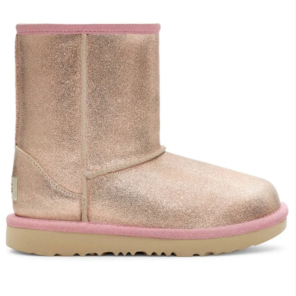 UGG Kids Toddler Classic II Metallic Glitter